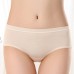 Comfort Pure Color Modal Underwear Mid Rise Breathable Soft Panties For Women